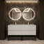 Ensemble de meuble-lavabo mural 60 po Damron-133241319