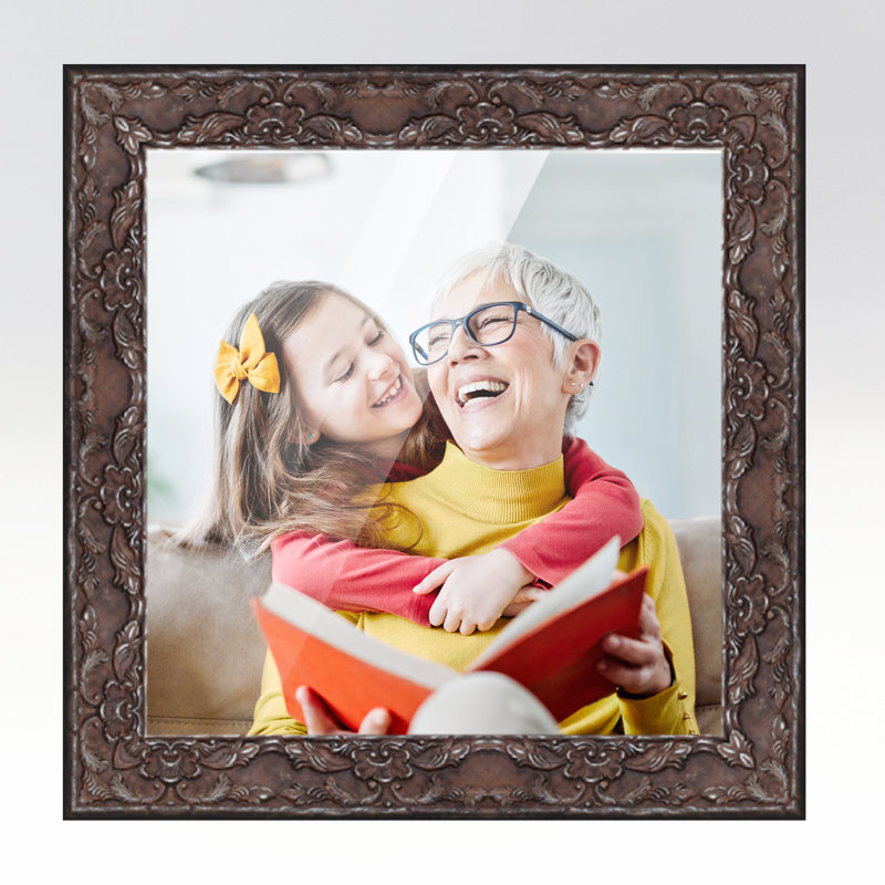 Zeon Brown Solid Wood Picture Frame, 20" x 20"