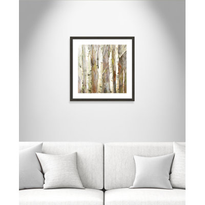 Montelongo Quiet Morning II' Framed Watercolor Painting Print