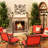 Ileah Iron Fireplace Screen