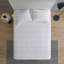 Protège-matelas matelassé en coton percale-1218367591