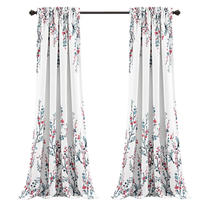 Room Darkening Curtain Pair, 52" W x 95" L