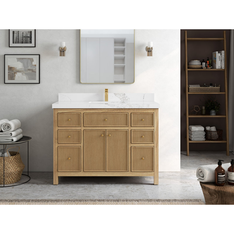 Ensemble de meuble-lavabo simple 48 po Sonoma