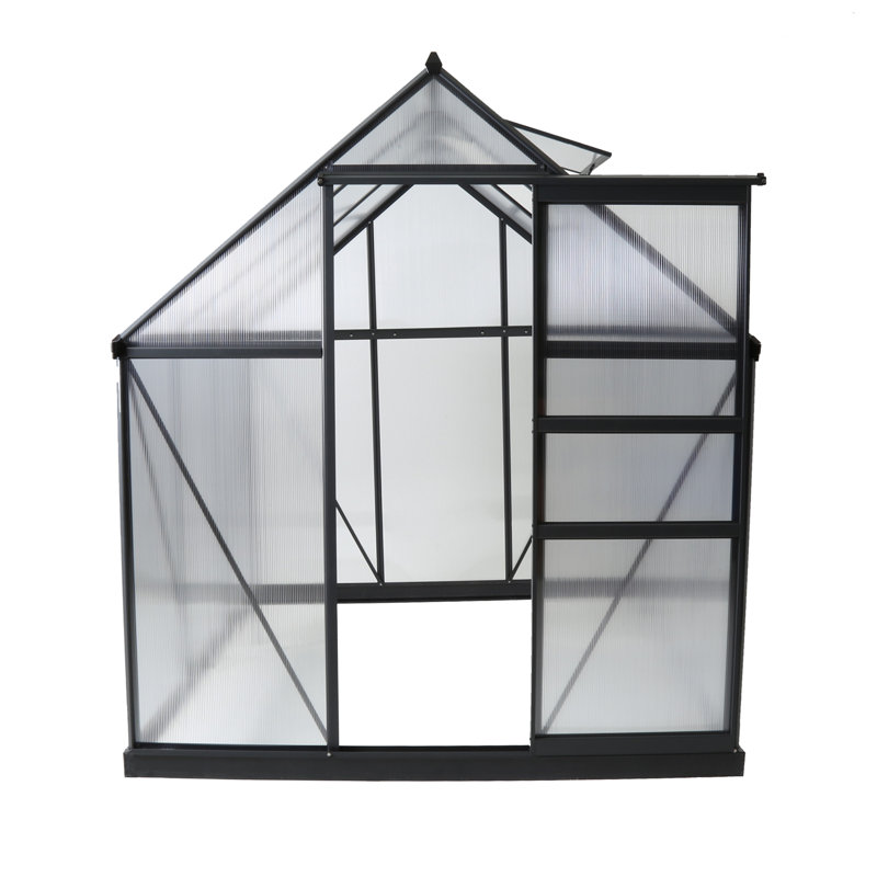 Dakota Fields Greenhouse Grey 6 X 6.1ft