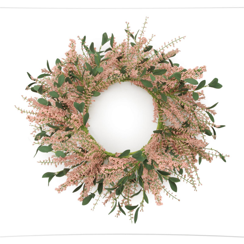 Couronne florale lavande 24 pouces