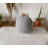 Eco-Friendly Cushion, 75% Recycled Polyester & 25% Polyester, 9.8 x 9.8 x 9.8 inches | Soft Silicone Filling, Machine Washable at 68°F, Stylish Grey Color | Perfect for Home Decor & Comfort Seating