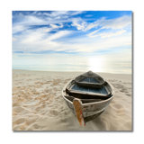 Boat On Beach Print
