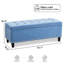 Banc de rangement rembourré Damareion-1332636586