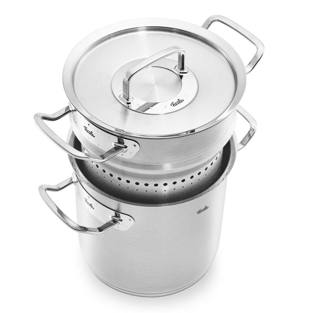 Original-Profi Collection® Stainless Steel Multipot With Steamer 8" Fissler
