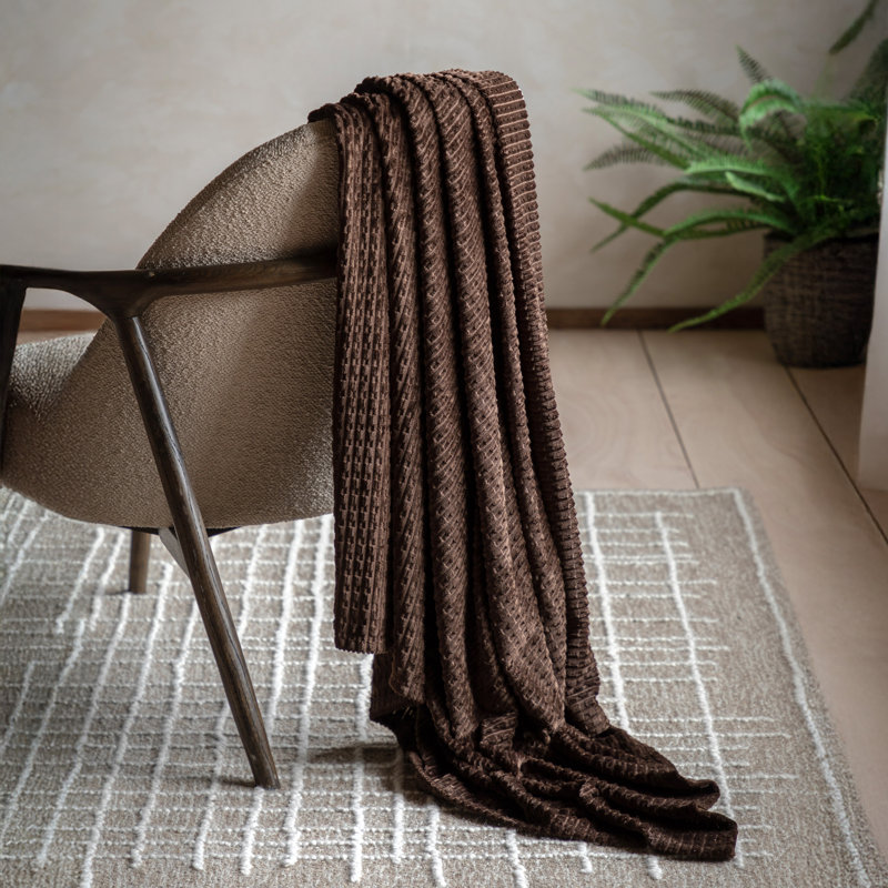 Throw Blanket, Brown