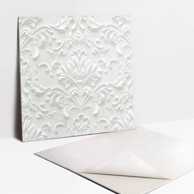 Atreo 30 x 30 cm PVC Tile in Gray