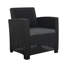 Faro Black 4 Seater Conversation Set