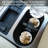 Moose View 2 Pack Stone Car Coasters
