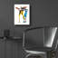 Latitude Run® «Jolie» par Shan Kelly, art mural en verre acrylique-2007109306