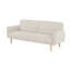 Resten Fabric Click-Clark 3-Seater Sofa Bed-1393357221
