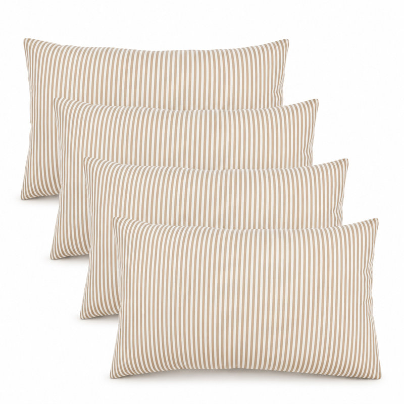 Housses pour coussins lombaires d'extérieur seulement, 4 Piece Set
