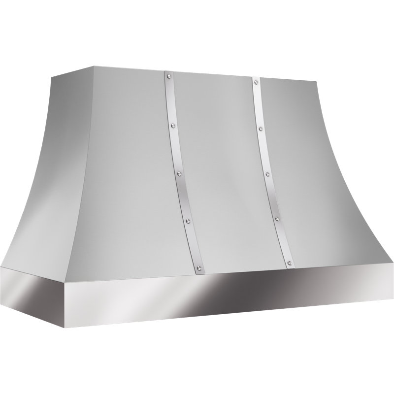 Alto 48 in. Convertible Wall Mount Custom Range Hood in Stainless Steel