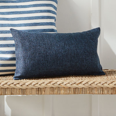 Bevin Indoor/Outdoor Reversible Throw Pillow
