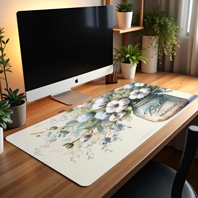 Polyester Desk Pad, 23.6x13.8