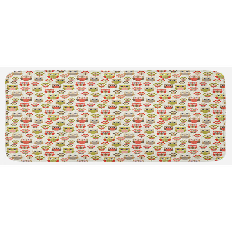 Tapis de cuisine Owls