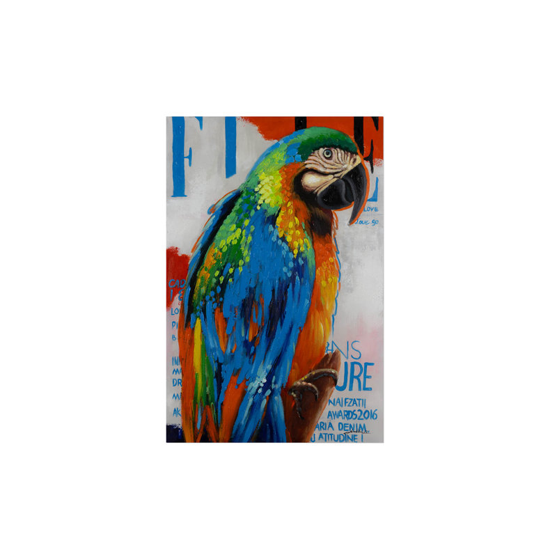 Exotic Cover Hand Painted Acrylic Painting