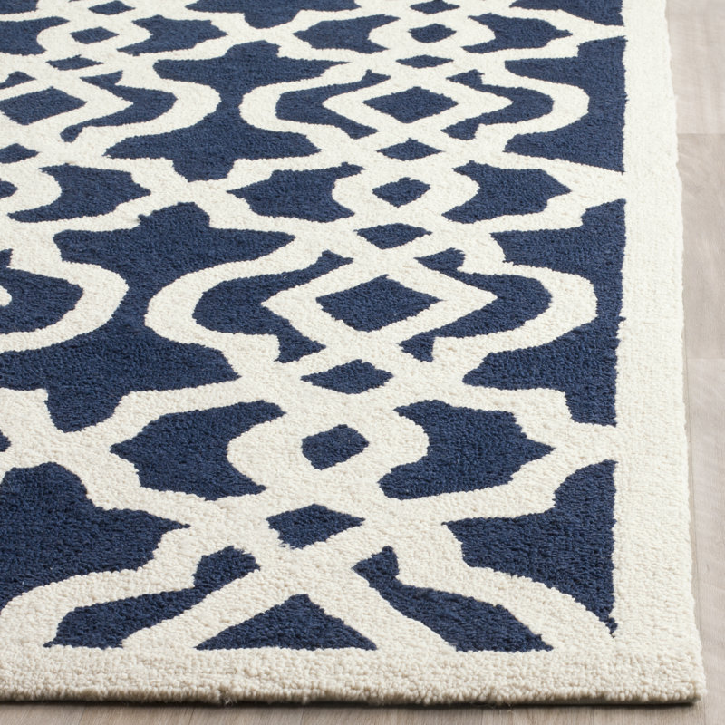 Daphne Hand Tufted Performance Geometric Rug, Rectangle 9' x 12'