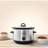 Crock-Pot 4.5 qt Silver Stoneware Slow Cooker