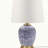 Blue Ceramic Ginger Jar Table Lamp