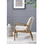 Fauteuil l 27,5 po en mélange de polyester