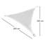 Drumgurland 2m x2m x2m Triangular Sun Shade Sail-677958078-750146628