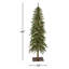 Arbre de Noël vert avec lumières-1328566439