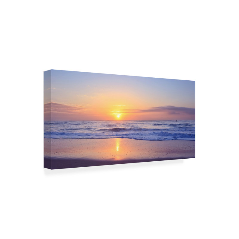 Beata Czyzowska Young, «Forty Shades Of Sunrise 4», art sur toile, H 10 po x l 19 po x P 2 po