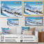 Alpinisme Solitude Winter Glow II - montagnes d'hiver, impressions sur toile-1737428613-1737428611