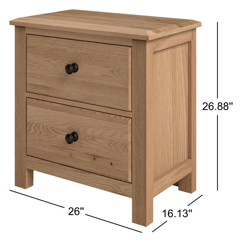 Lewin Night Stand - 2 Drawers