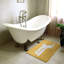 Tapis rectangulaire antidérapant pour salle de bain-122103222-42101515-42101507