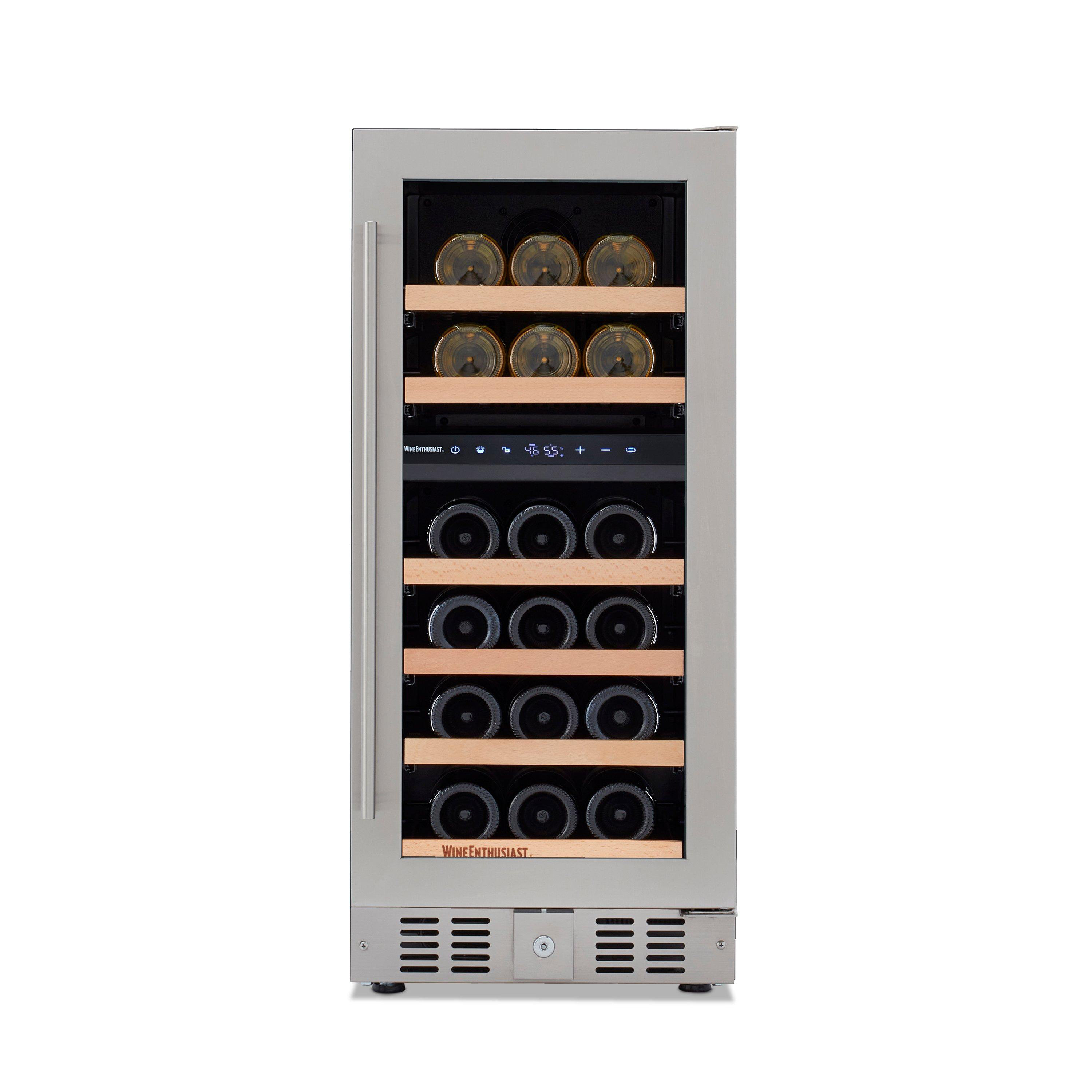 Wine Enthusiast Companies Wine Enthusiast 15'' 26 Bottle Dual Zone