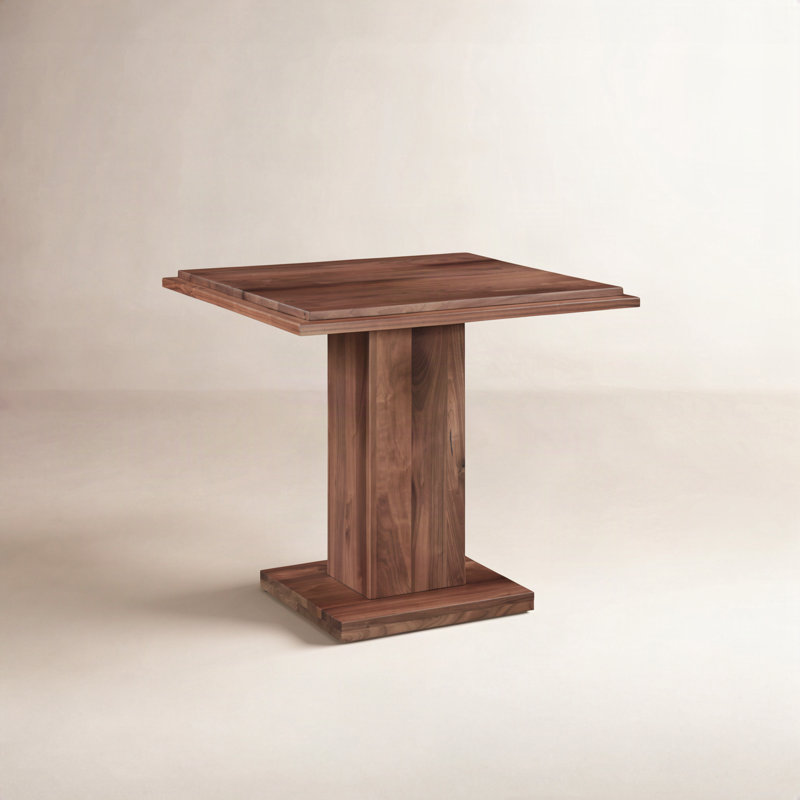 May Bar Table Natural, Brown Wood, 30"