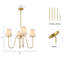 Lustre en tissu 27 po-2135842338