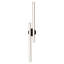 Erika 2-Light 91cm Black LED Semi Flush Mount Ceiling Light 