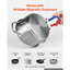 Plaque de cuisson à induction 36 pouces, 5 brûleurs, cuisinière électrique intégrée 220V 9200W, brûleur à induction pour la cuisine, avec 9 niveaux de puissance, écran tactile à DEL, surface en vitrocéramique, verrou pour enfant