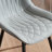 Modern Dining Chairs Faux Leather Upholstered Kitchen Chairs Side Chair With Metal Legs-51228632