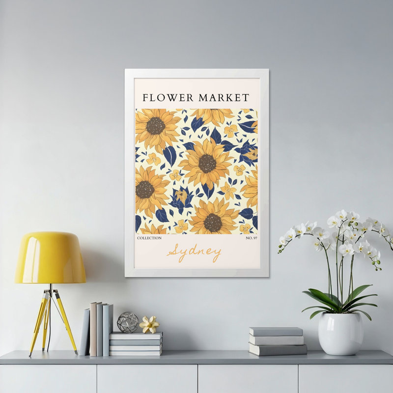 Colfax Single Picture Frame Print, 60.96cm H x 40.64cm W, White