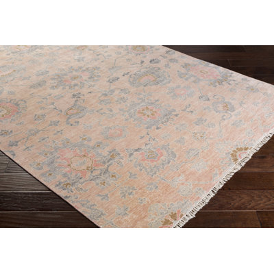 Daison Viscose Floral Indoor Rug