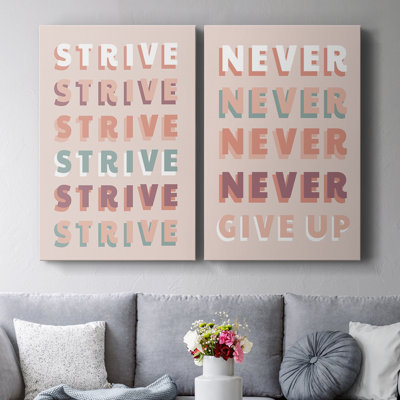Strive-Premium Gallery Wrapped Canvas -Ready to Hang