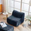 Fauteuil d'appoint rembourré en velours avec repose-pieds et fauteuil-1394150213