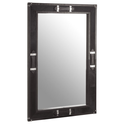 Bremond Solid Wood Flat Wall Mirror
