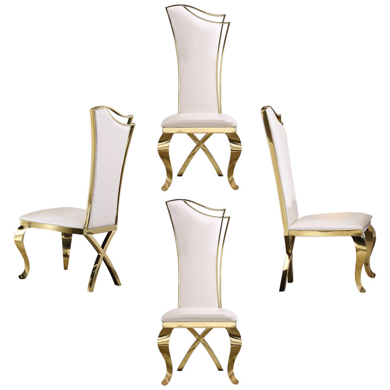 Chaise parsons rembourrée Krisna, 4