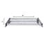 Tablette de rangement murale robuste en fil de chrome H 18 po x l 60 po x P 60 po Express KitchQuip pour usage commercial-1482768937