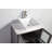  Framed 29.9" Double Bathroom Vanity Set with Mirror-27042732