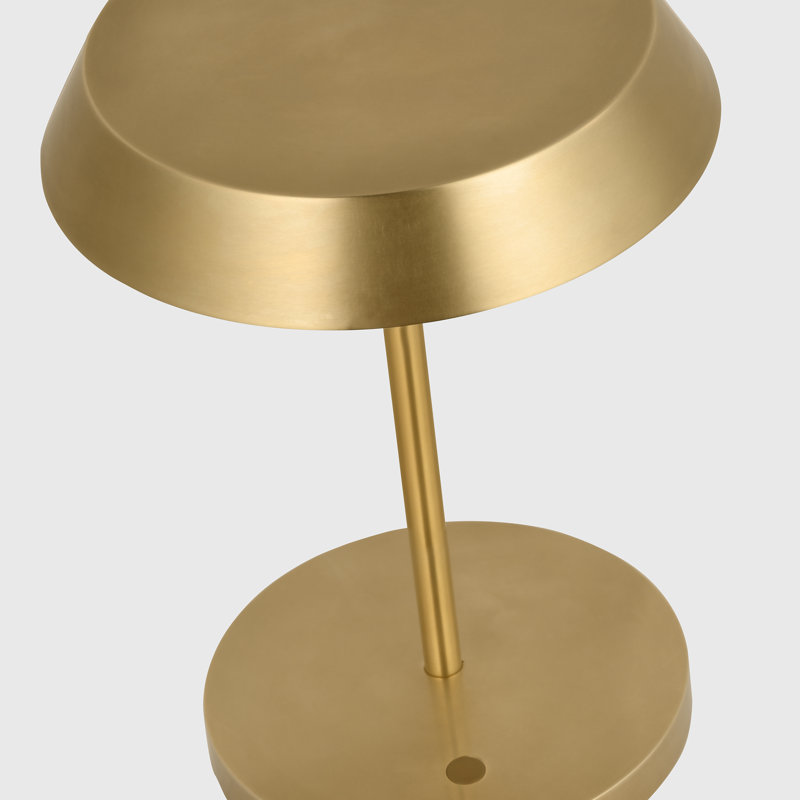 Tepa Short Accent Rechargeable Table Lamp, Gold